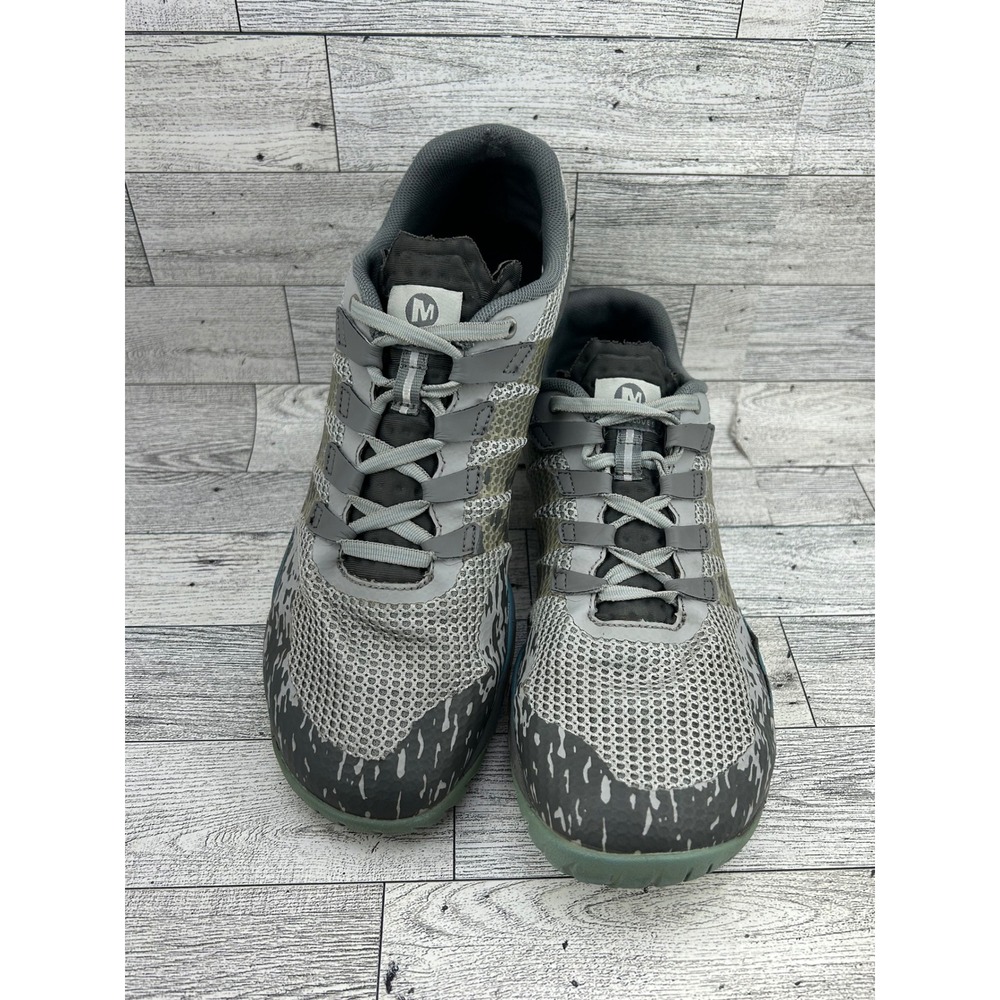 Merrell Bare Access XTR Women Sz 10 Grey Green Trail Running Shoes J52848 Vibram